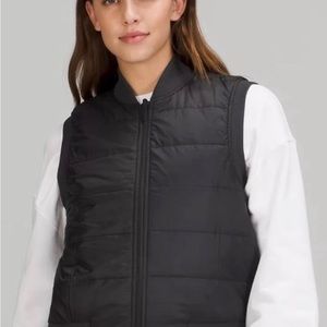 Lululemon Non-Stop Bomber Vest Reversible
